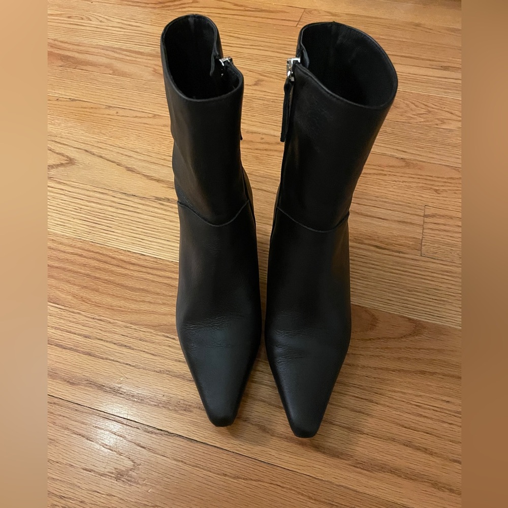 Intentionally Blank Sissy Kitten Heel Ankle Boot